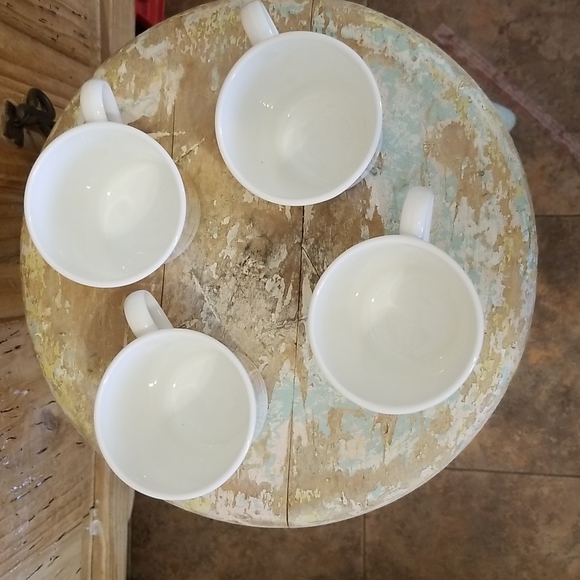 Vintage Corningware coffee cup set 4 orange - Picture 2 of 4